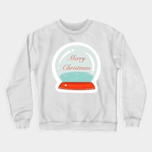 Snow globe merry Christmas Crewneck Sweatshirt